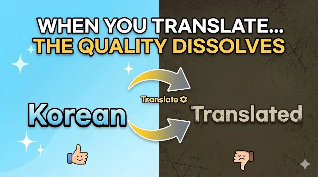 Why Does Meaning Disappear When You Translate Korean?