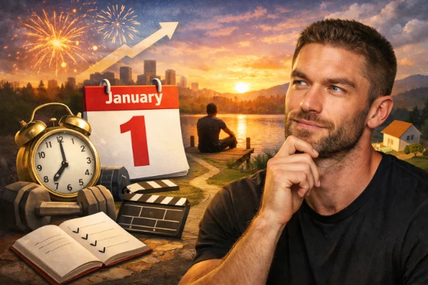 How Chris Williamson Says to Make New Year’s Goals Actually Stick