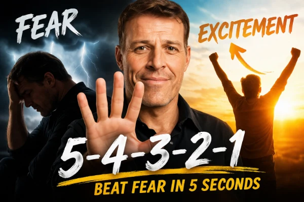 How to Beat Fear in 5 Seconds