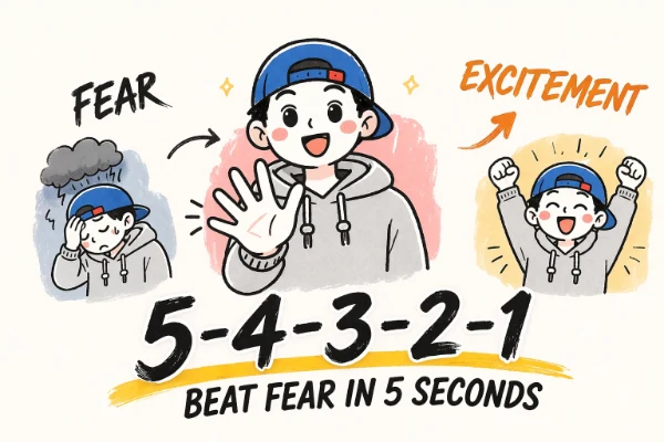 How to Beat Fear in 5 Seconds