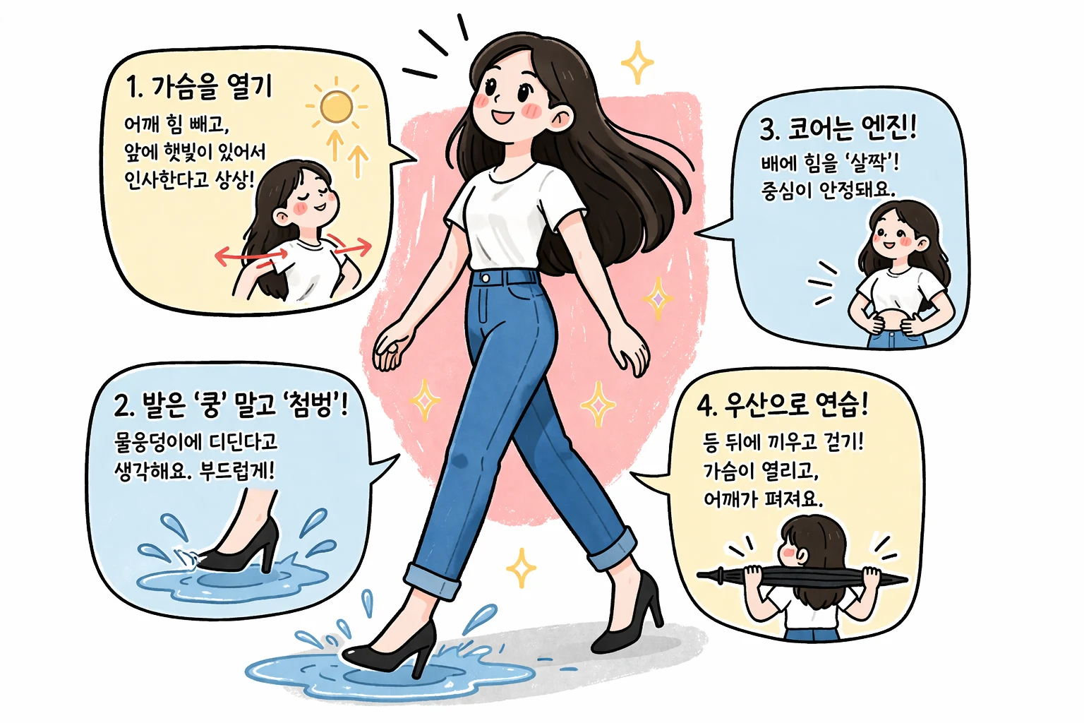 Walk Like a Runway Model (Even in Heels)