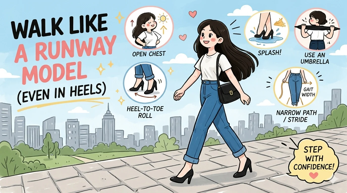 Walk Like a Runway Model (Even in Heels)