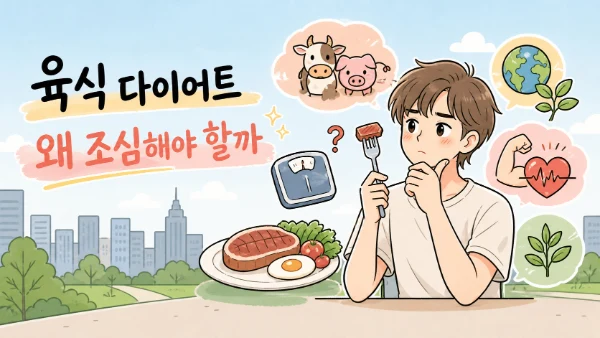육식 다이어트 왜 조심해야 할까