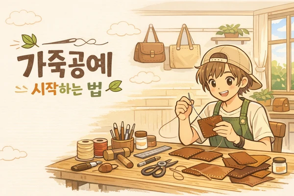 가죽공예 시작하는 법